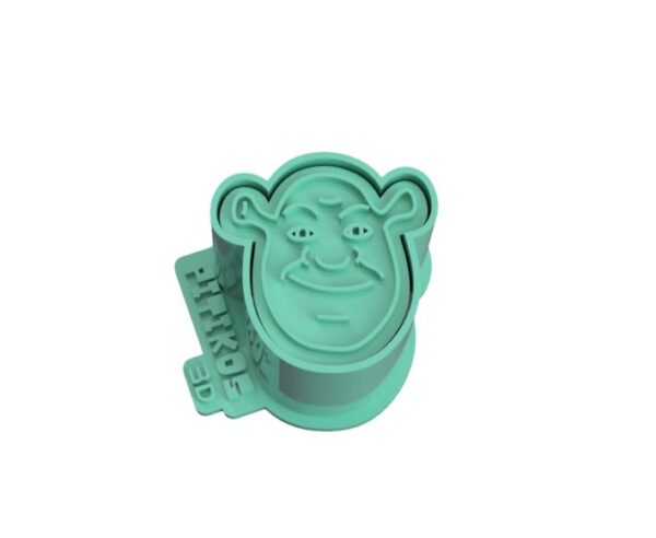 Ejetor para Doces e Brigadeiros - Modelo Rosto do Shrek 