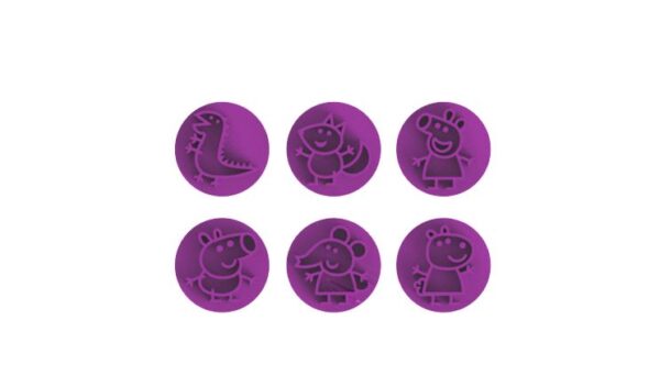 Carimbo para Doces e Brigadeiro – Peppa Pig (6 Pinos) - Imagem 2