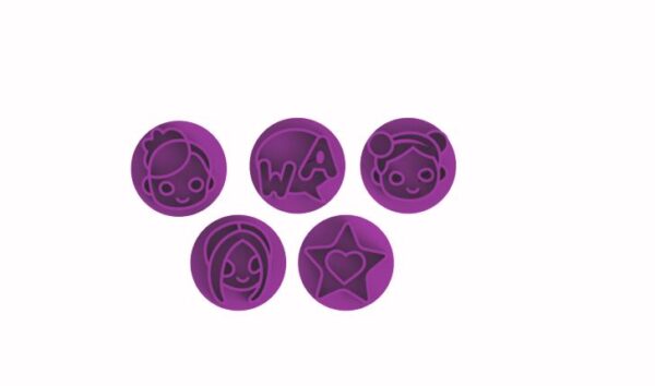 Carimbo para Brigadeiro – Mundo Avatar (5 Pinos) - Imagem 2