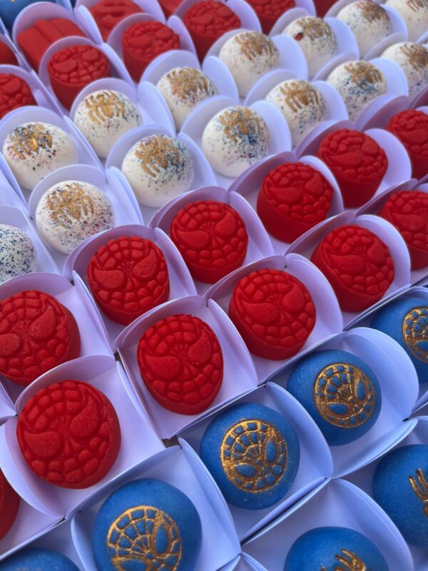 Carimbo para Doces e Brigadeiro Homem Aranha e Aranha Fantasma - Imagem 2